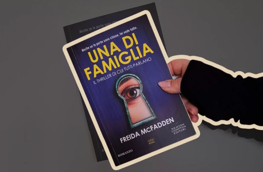 Copertina del libro Una di famiglia di Freida McFadden, thriller psicologico edito da Newton Compton, con protagonista una governante dai segreti oscuri.